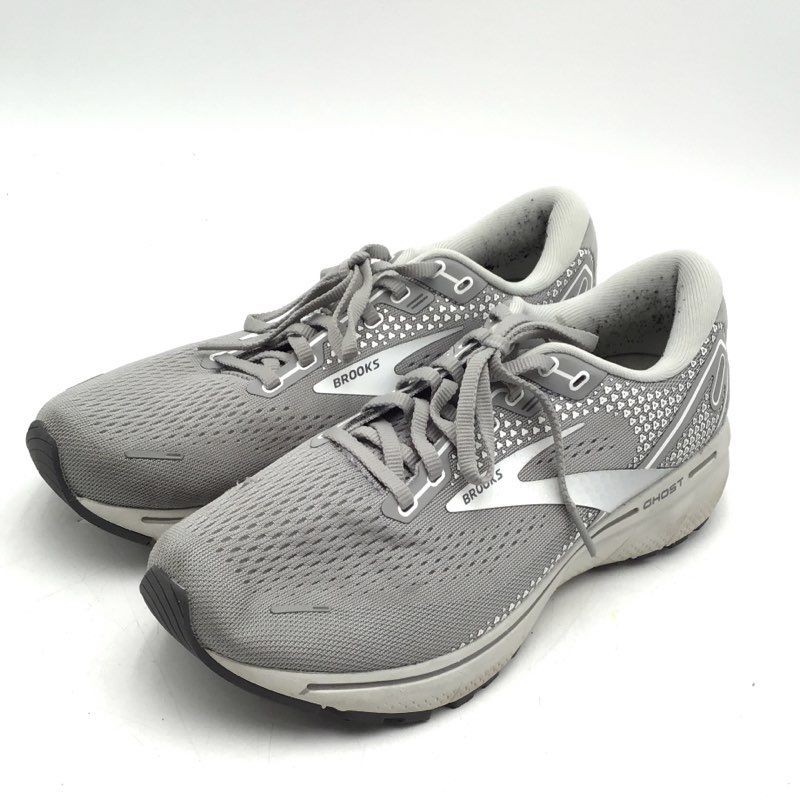 Brooks Women&#39;s Ghost 14 1203561D089 Gray Lace Up Athletic Shoes - Size 9D