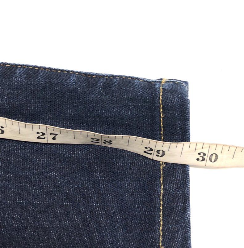 Madewell Women's 9" High-Rise Skinny Jeans Dark Indigo Blue Stretch Sz 28T