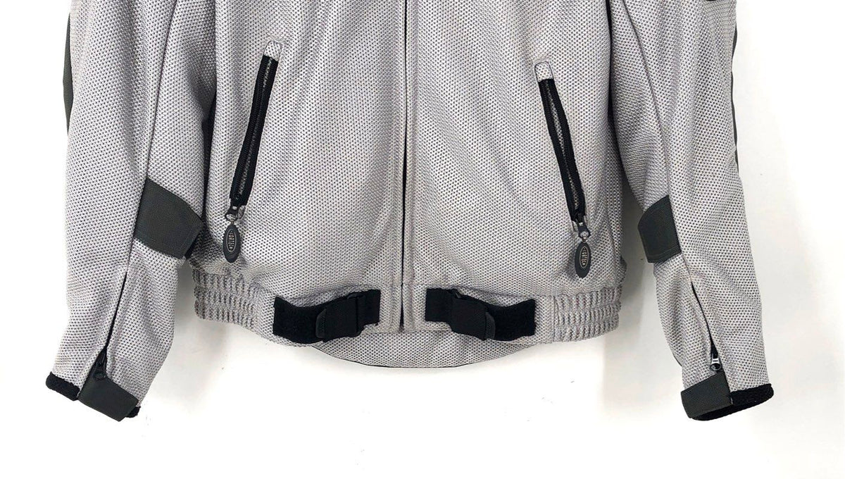 Cortech Tour Master Women's GX Air Motorcycle Jacket Gray Mesh Riding Sz L