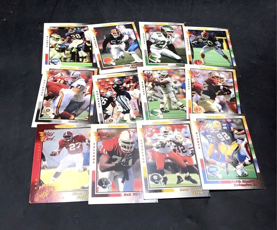 Mixed Sports Card Lot 11+ Lbs Football Baseball Late 1980s-Early 1990s