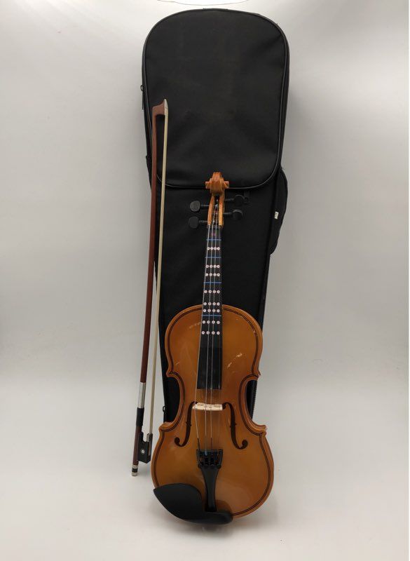 Student Violin 1/4 Size Outfit with Bow & Case Fingerboard Guides