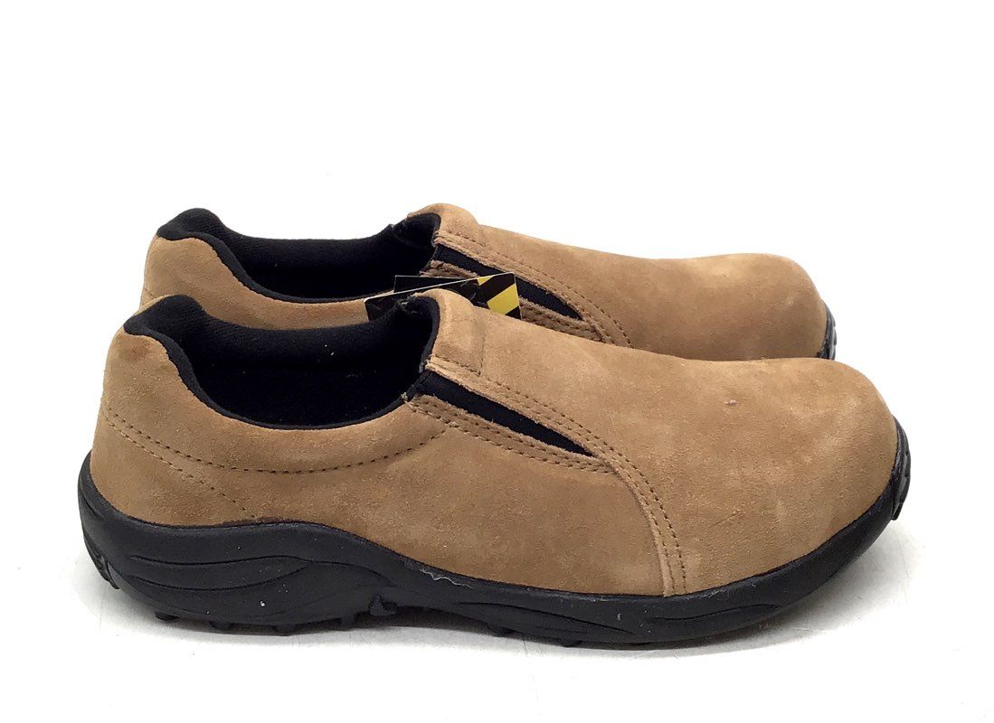 NWT Brazos Men's Tan Work Shoes - Size 13D