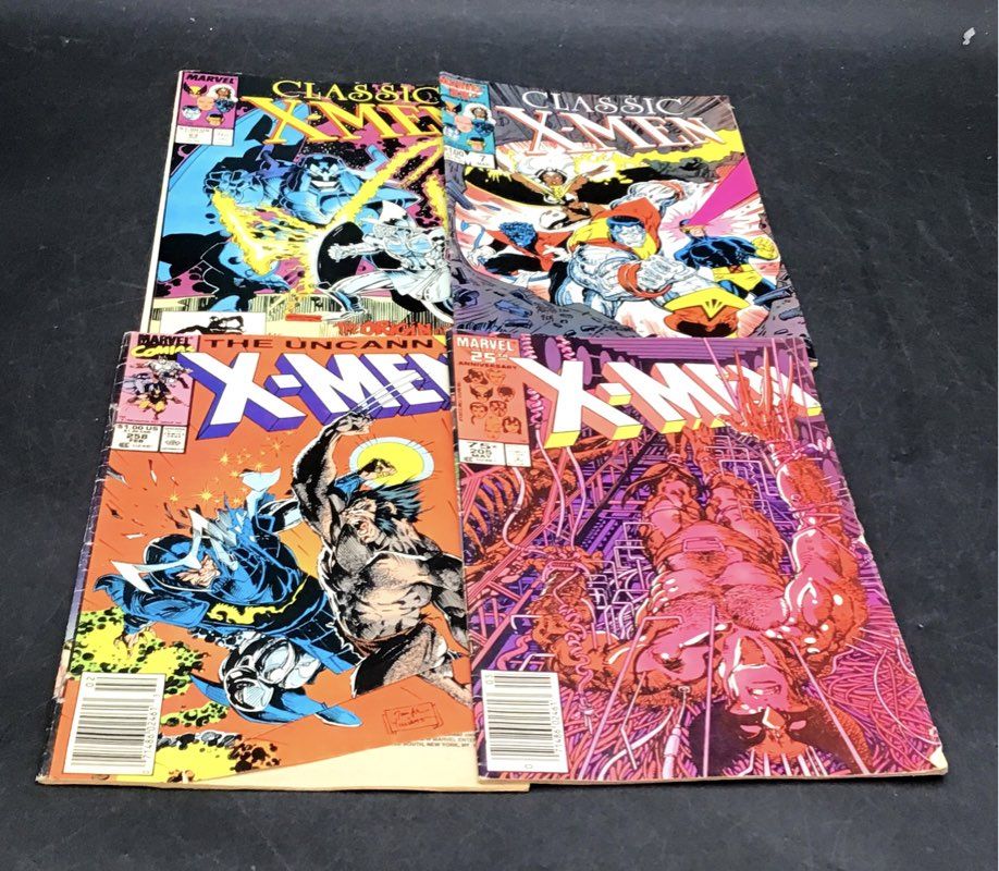 Marvel Comic Book Lot 1980s-1990s Superhero Approximately 25 Comics