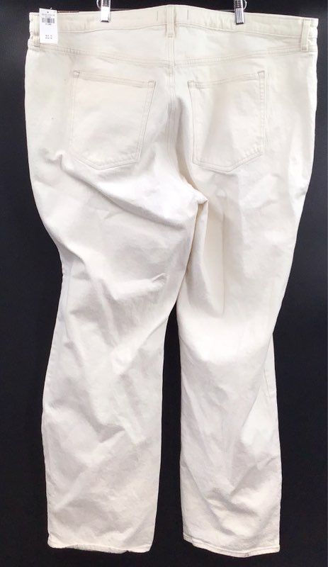 Abercrombie Women's White '90s Relaxed Curve Love High Rise Jeans 37 Long NWT