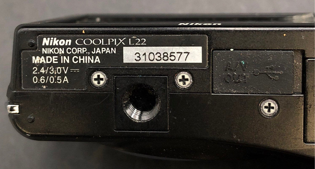 Nikon COOLPIX L22 12.0MP Auto Focus Point & Shoot Digital Camera