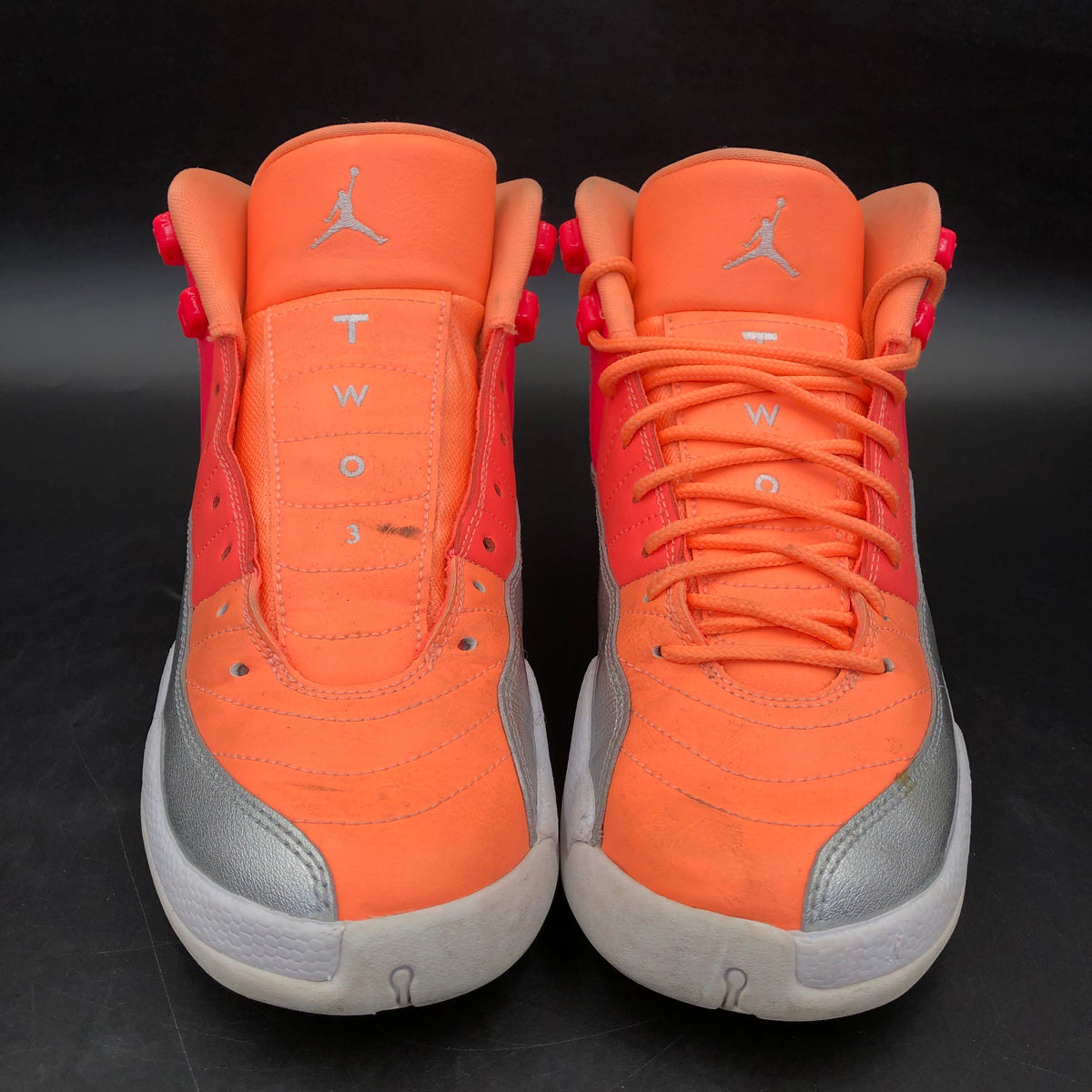 Nike Air Jordan 12 Retro Girl's 'Sunrise' (GS) Sneakers-Size: 6.5Y (+COA)