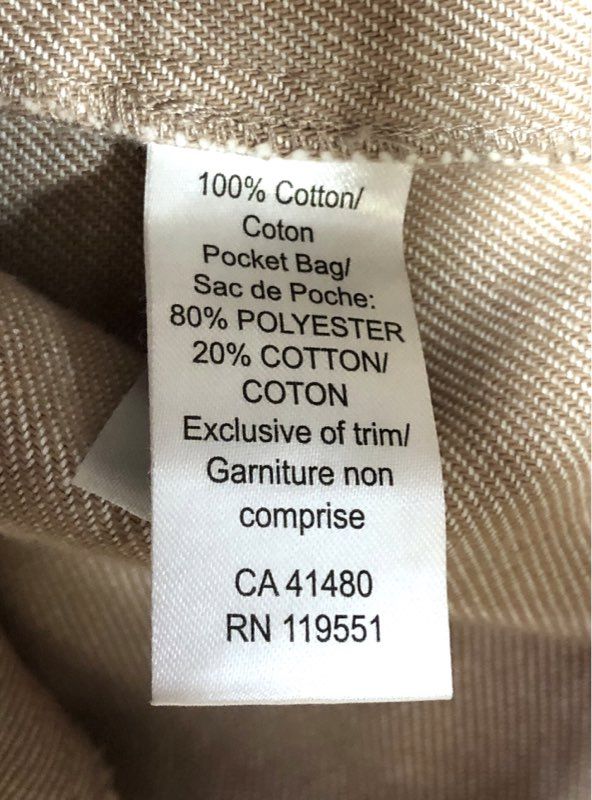Gentle Fawn Women's Tan Frayed Hem Cotton Button Up Shirt Jacket Shacket Sz S