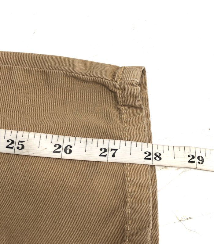 Current/Elliott Women's Ginger The Smart Trouser Low Rise Chino Pants Size 24