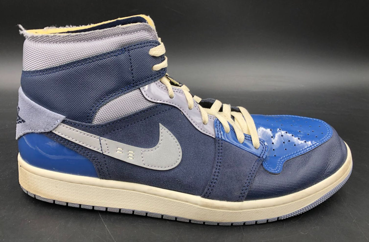 Nike Jordan 1 Mid SE Craft &#39;Obsidian&#39; Men&#39;s Blue/Grey Sneakers - Size 11 (+COA)