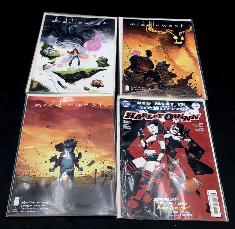 Comic Book Lot Image DC Middlewest Gen 13 Harley Quinn Approximately 20