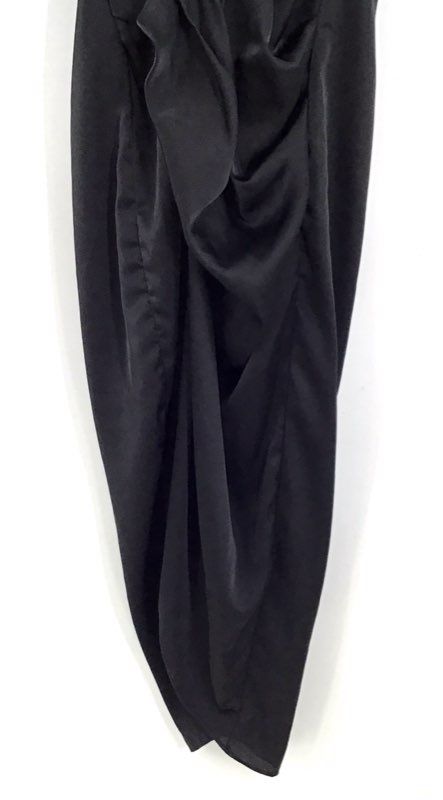 NWT Do+Be Women&#39;s Black Asymmetric Maxi Dress - Size Small