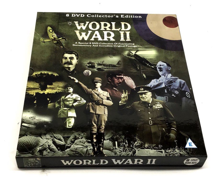 World War II Documentary 8-DVD Collector's Edition Box Set - Musichank NTSC