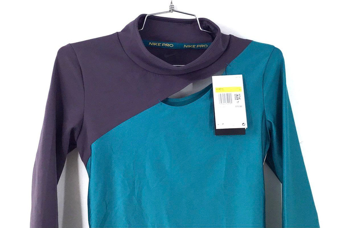 NWT NikeCourt Dri-FIT ADV Slam Tennis Bodysuit Obsidian Teal Women's Size S