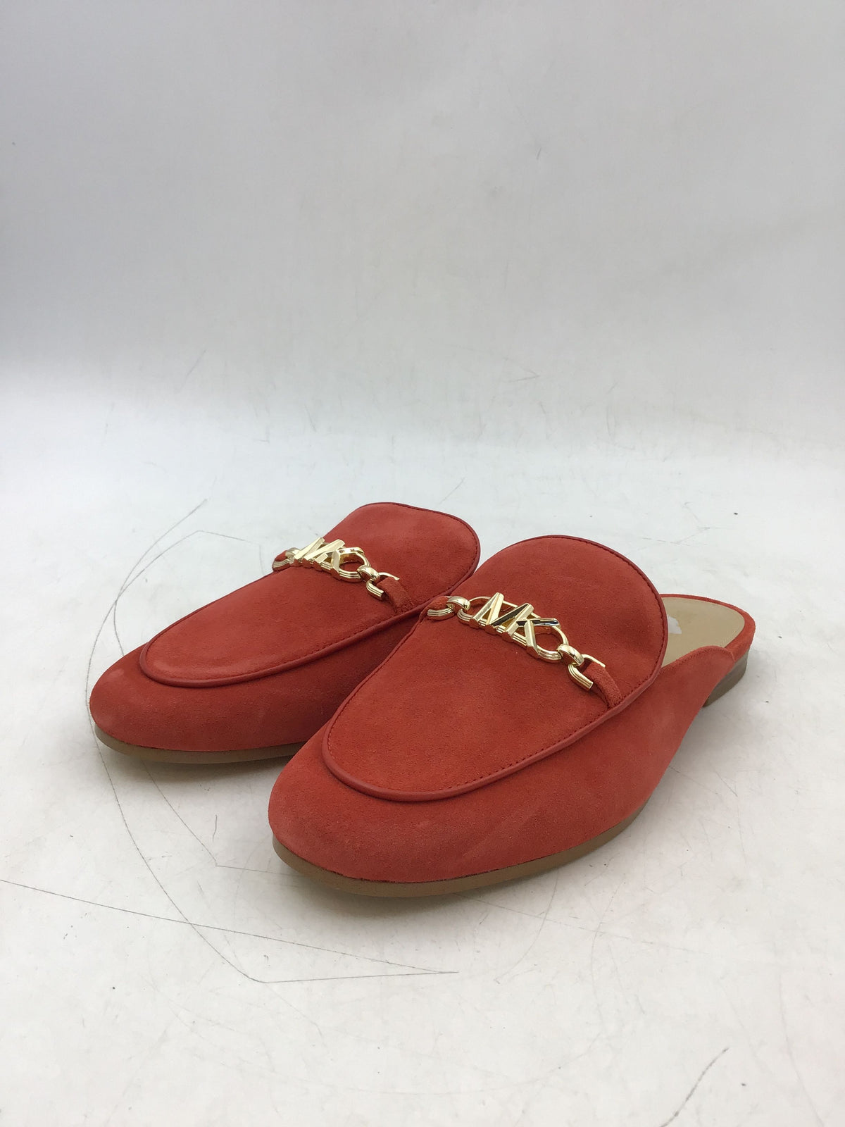 Michael Kors Women&#39;s Rust Mule Flats - Size 9M