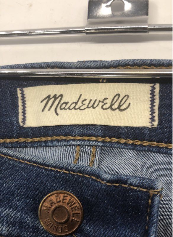 Madewell Women's 10" High Rise Skinny Crop Jeans & Denim Shorts Bundle Sz 25