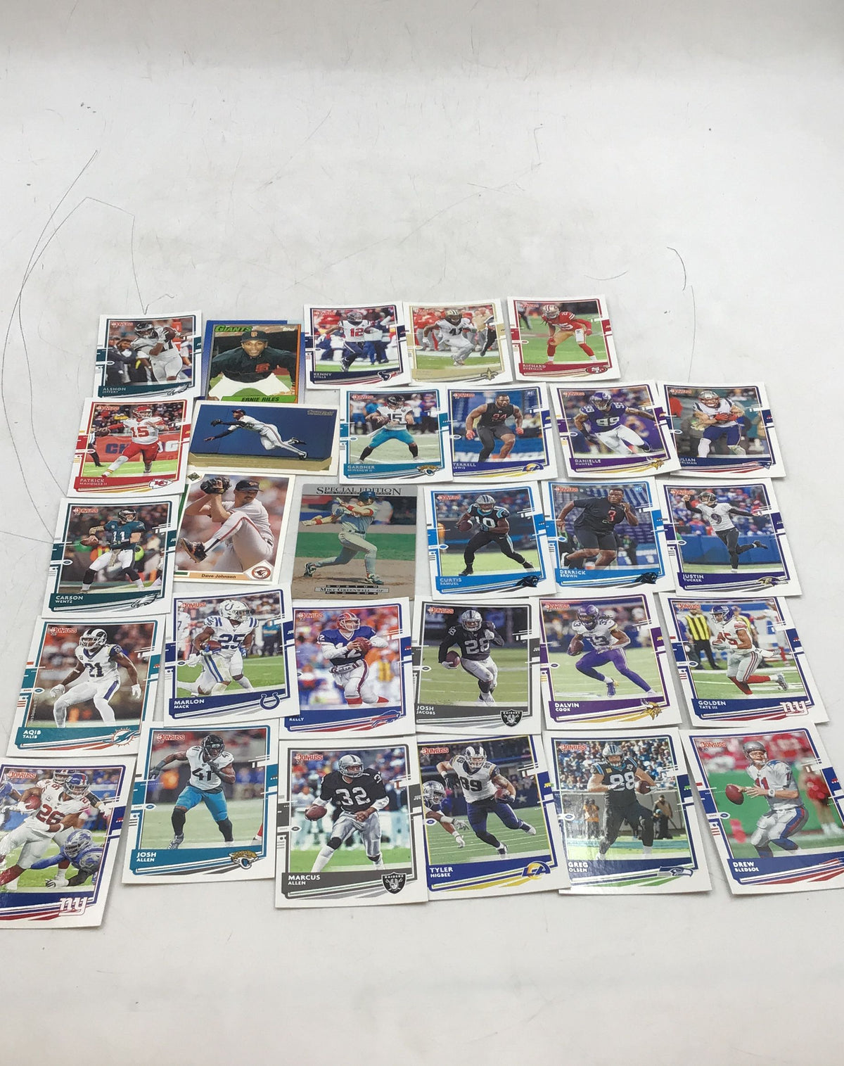 Lot of Baseball, Basketball And Football Cards. Medium Box, Unsorted