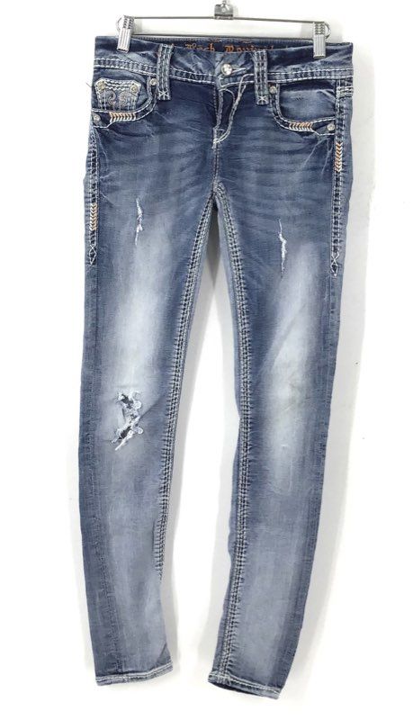 Rock Revival Women's Blue Jacklyn Denim Skinny Jeans - Size 26