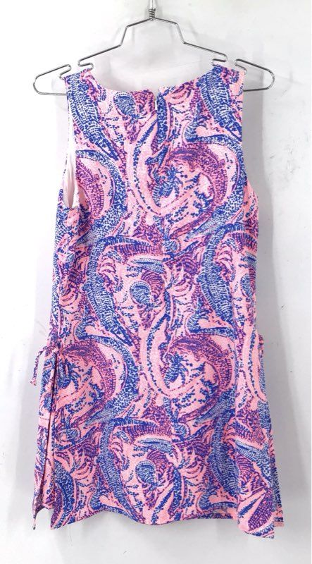 NWT Lilly Pulitzer Women's Coastal Blue Donna One-Piece Romper - Size 2