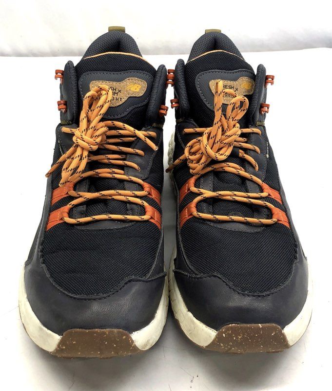 New Balance Fresh Foam X Hierro Mid Gore-Tex Black Orange Trail Shoes Size 12