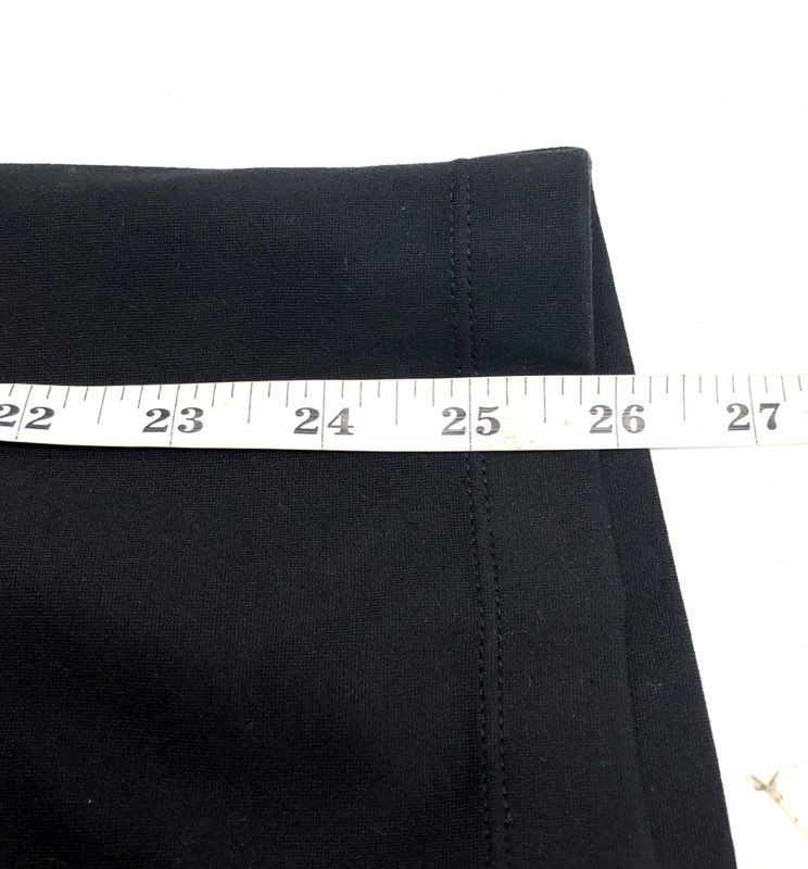 Max Studio London Women's Black Wide Leg Cropped Pants Sz L NWT