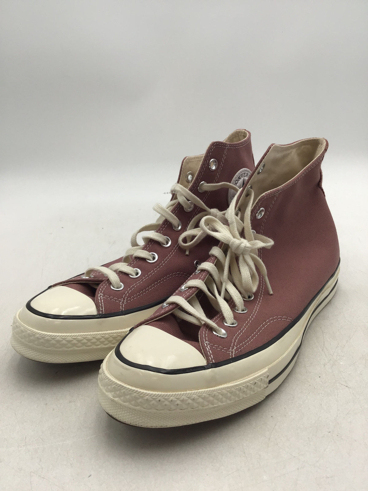 Converse Women&#39;s Purple High Top Lace-Up Athletic Shoes - Size 10.5