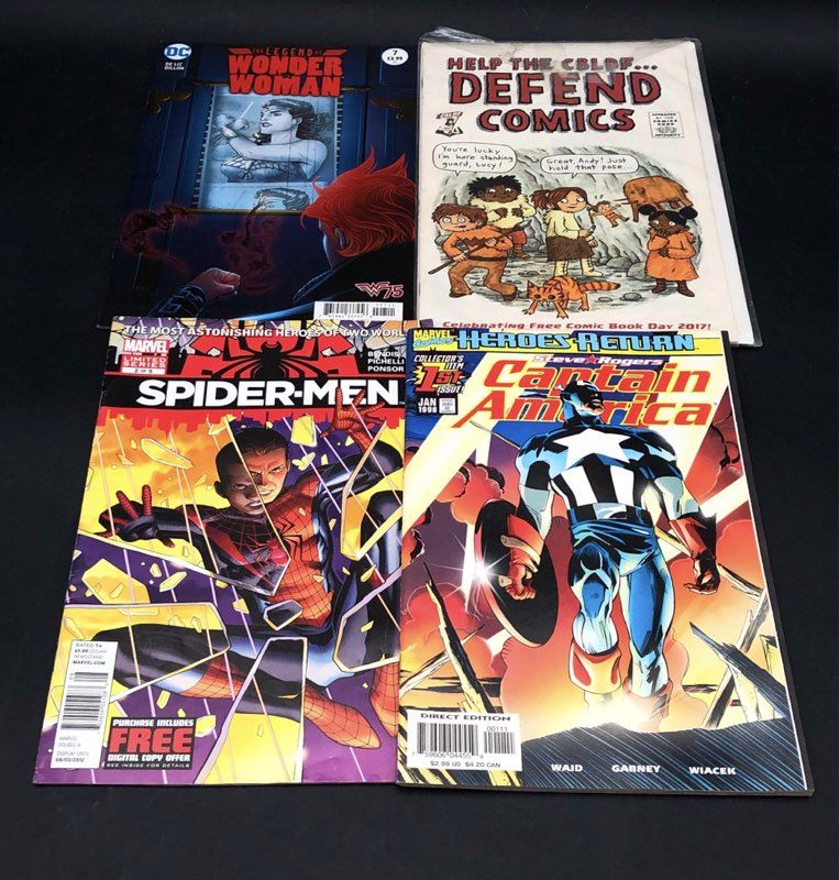 Wolverine Daredevil Spider-Men 20+ Comic Book Lot Marvel DC Image 90s Modern