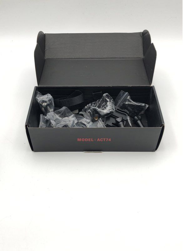 Campark ACT74 & Vivitar DVR 787HD Action Camera Dashcam Lot 3 Piece