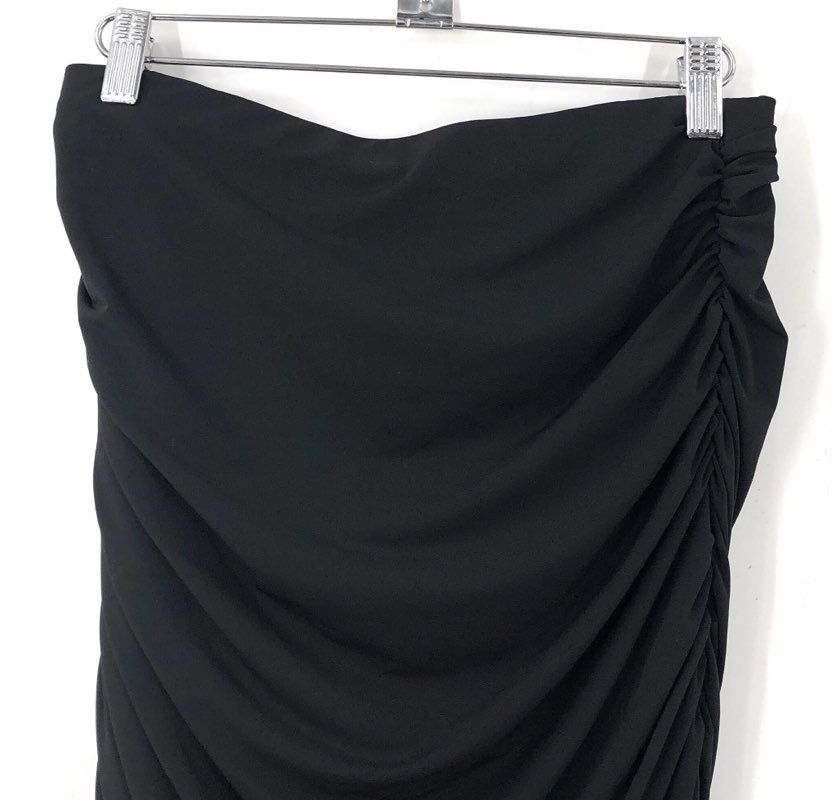 NWT Cache Women's Black Ruched Mermaid Dress - Size L