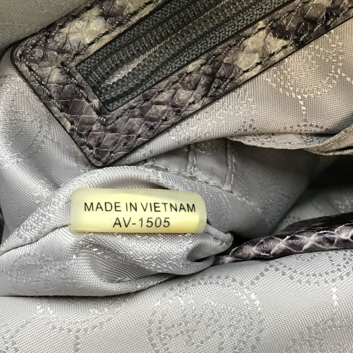 Michael Kors Multicolor Leather 'Python' Crossbody Bag (+COA)