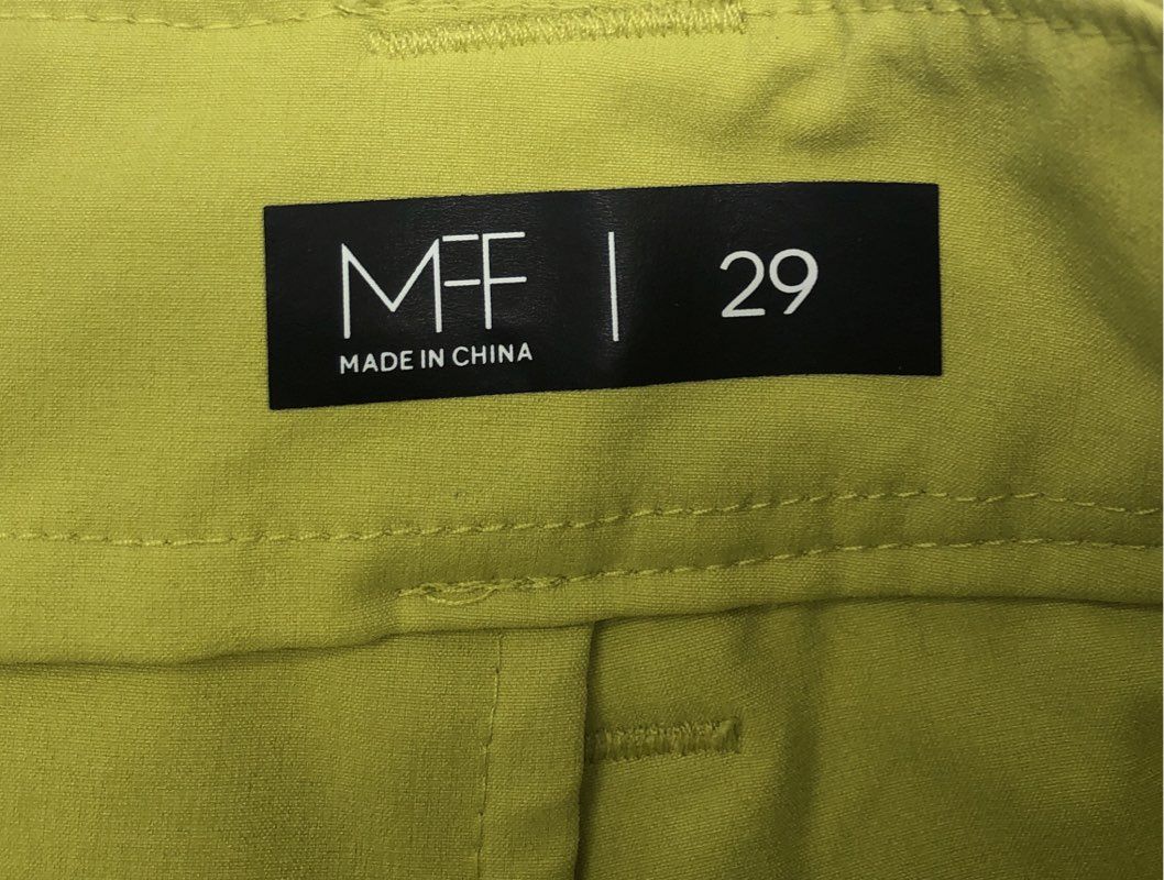 Machines For Freedom Women's The Key Short Lime Green Cycling Shorts Sz 29