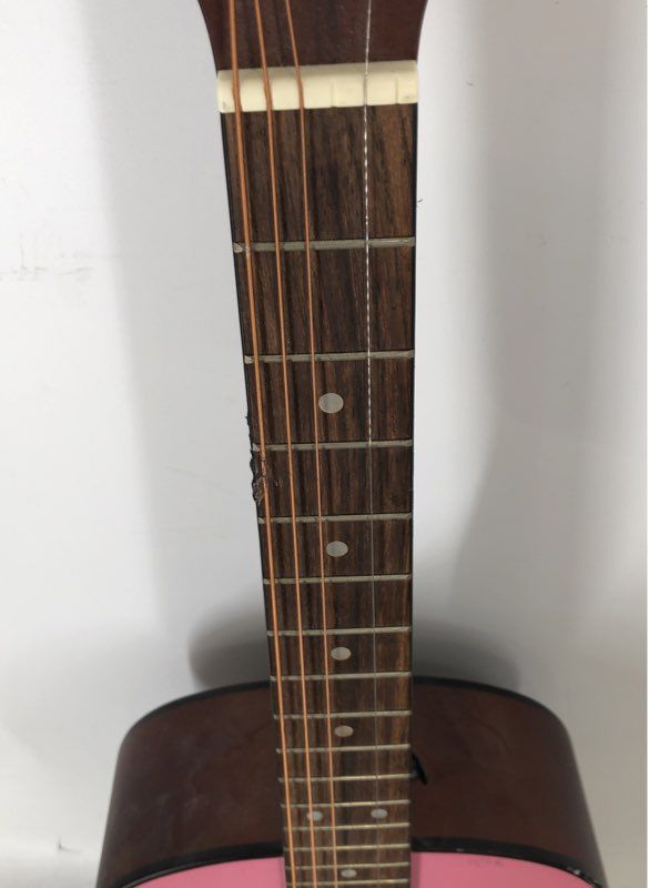 First Act MG354 Brown Pink Acoustic Guitar