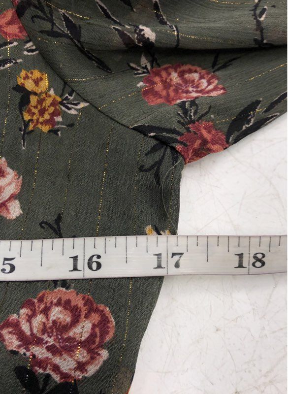 NWT Drew Women's Green Floral Mini Dress - Size M