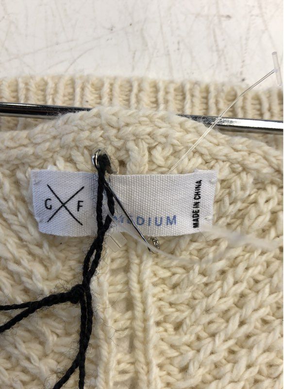 Gentle Fawn Women's Beige Sweater Dress - Size M