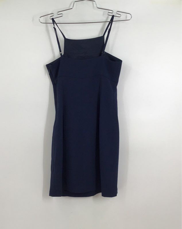 NWT BCBGeneration Women&#39;s Navy Blue Spaghetti Strap Mini Dress - Size 2