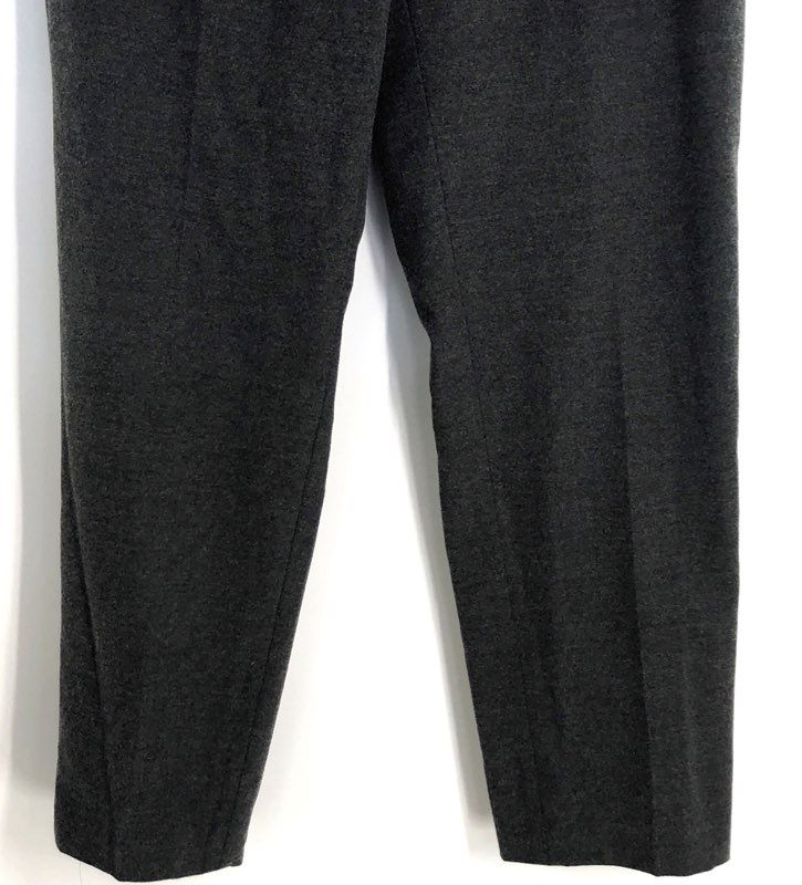 Gerard Darel Women's Gray Drawstring Elastic Waist Tapered Trousers Size 38