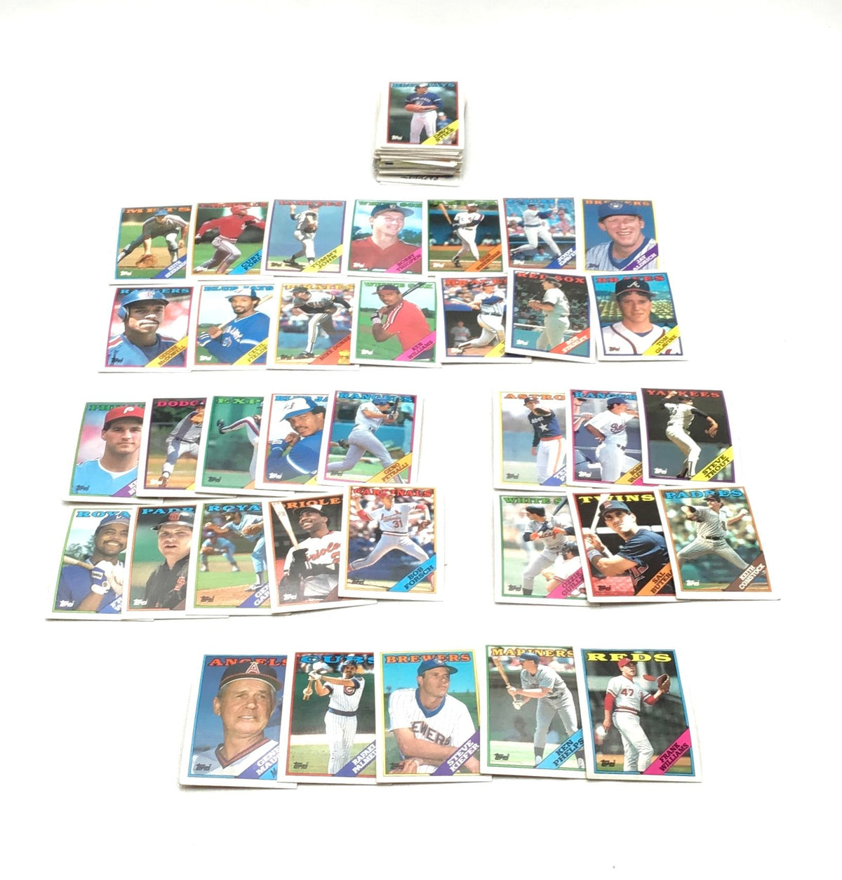 5 LB Lot of Baseball MLB Cards. Medium Box, Unsorted