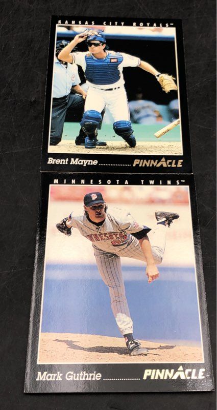 11.9 Lbs. Lot Of Pinnacle Baseball MLB Cards. Medium Box, Unsorted