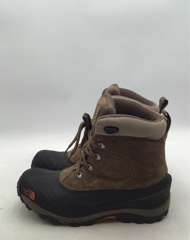 The North Face Men&#39;s Chilkat 2 TC3W 632207 Brown Snow Boots - Size 13