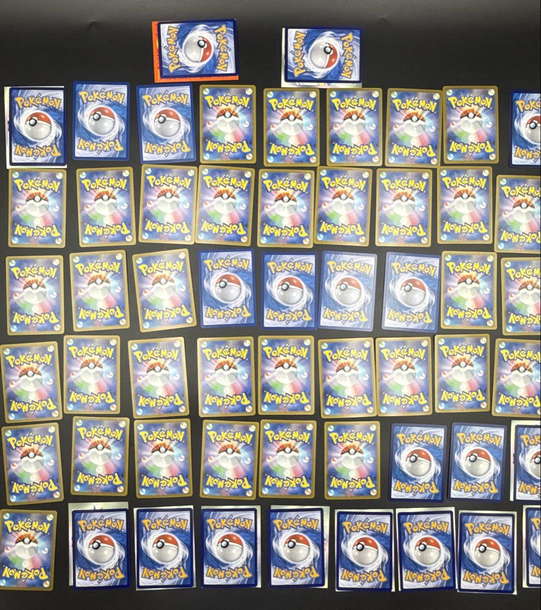 Pokemon Card Lot Modern Mixed Japanese Korean EX Holos 55 Cards See Photos