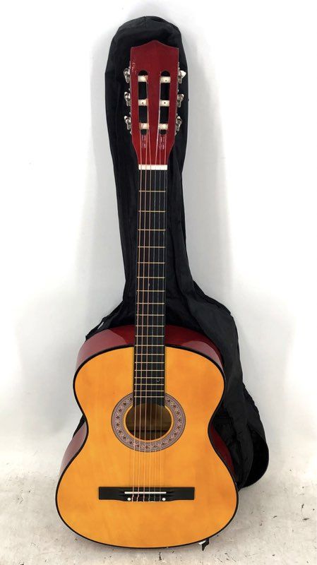 Unbranded Classical Acoustic Guitar 6-String Nylon Student Model Natural Finish