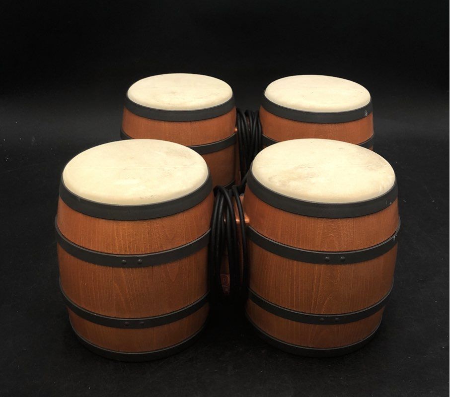 Nintendo GameCube DK Bongos Controller Lot of 2 Official OEM