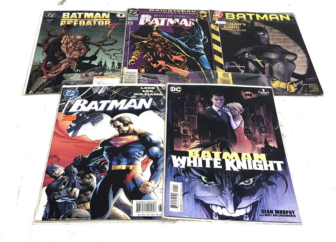 Comic Book Lot DC Comics Batman Superhero Modern Age 25 Comics