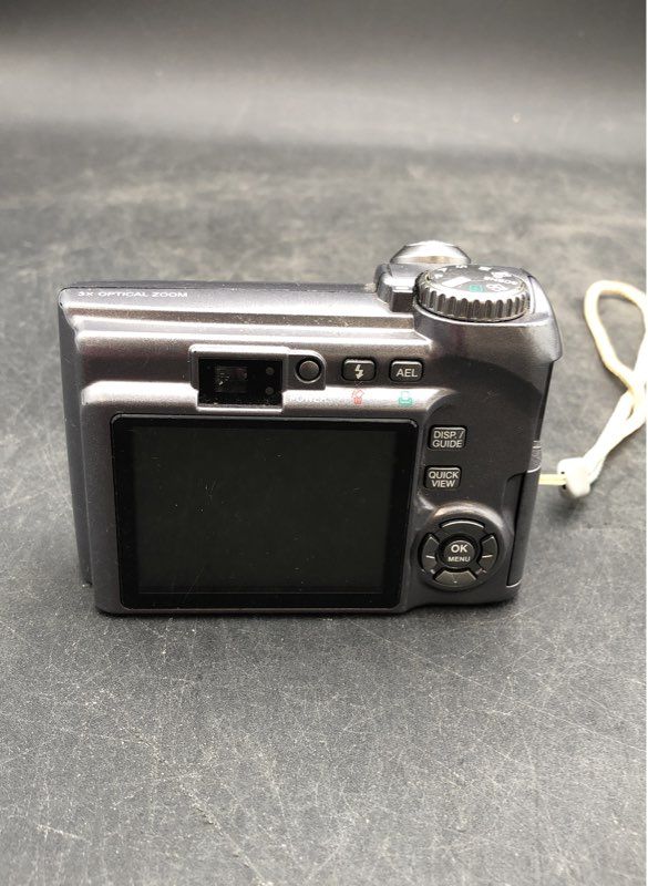 Olympus SP-320 Silver Manual Focus Point & Shoot Digital Camera