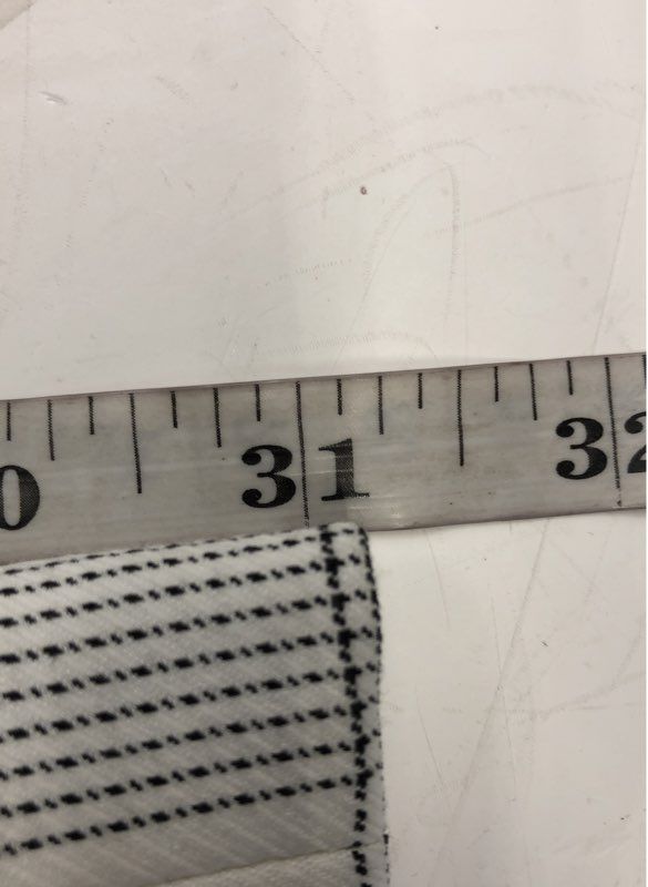 NWT Elie Tahari Women's Sky White Plaid Trouser Pants - Size 4