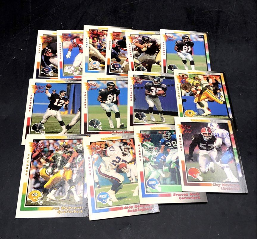 Mixed Sports Card Lot 11+ Lbs Football Baseball Late 1980s-Early 1990s