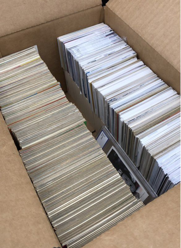 Wayne Gretzky Graded Card + Large 12lb Sports Card Lot Baseball Football Hockey