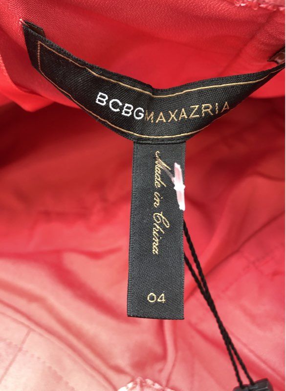 NWT BCBGMaxazria Women's Coral Mini Dress - Size 4