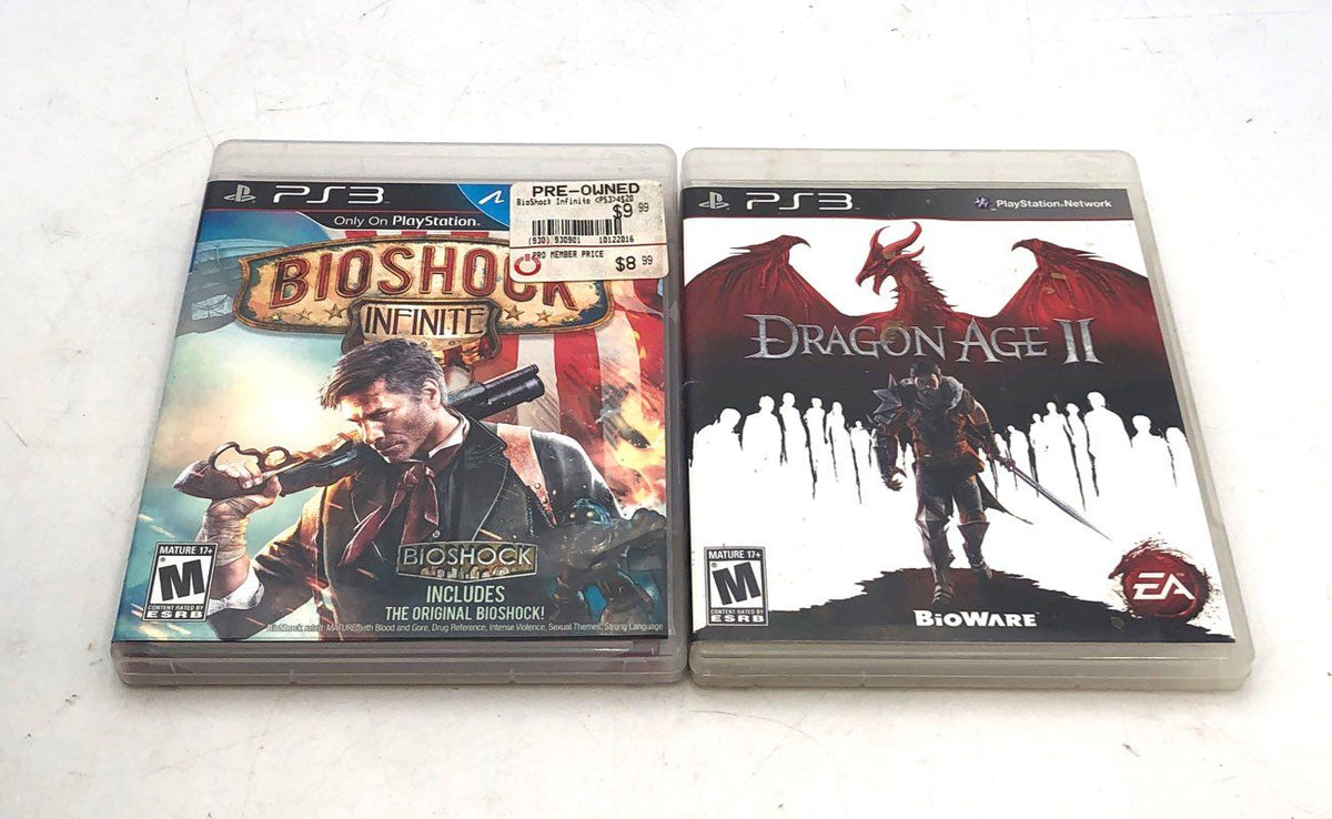 Minecraft Dragon Age 10 Sony PlayStation 3 PS3 Game Lot RPG Action Sports