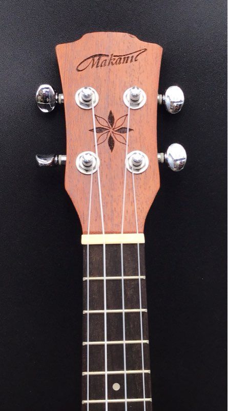 Makani Muk-Maho S1 Brown 4 String Concert Ukulele