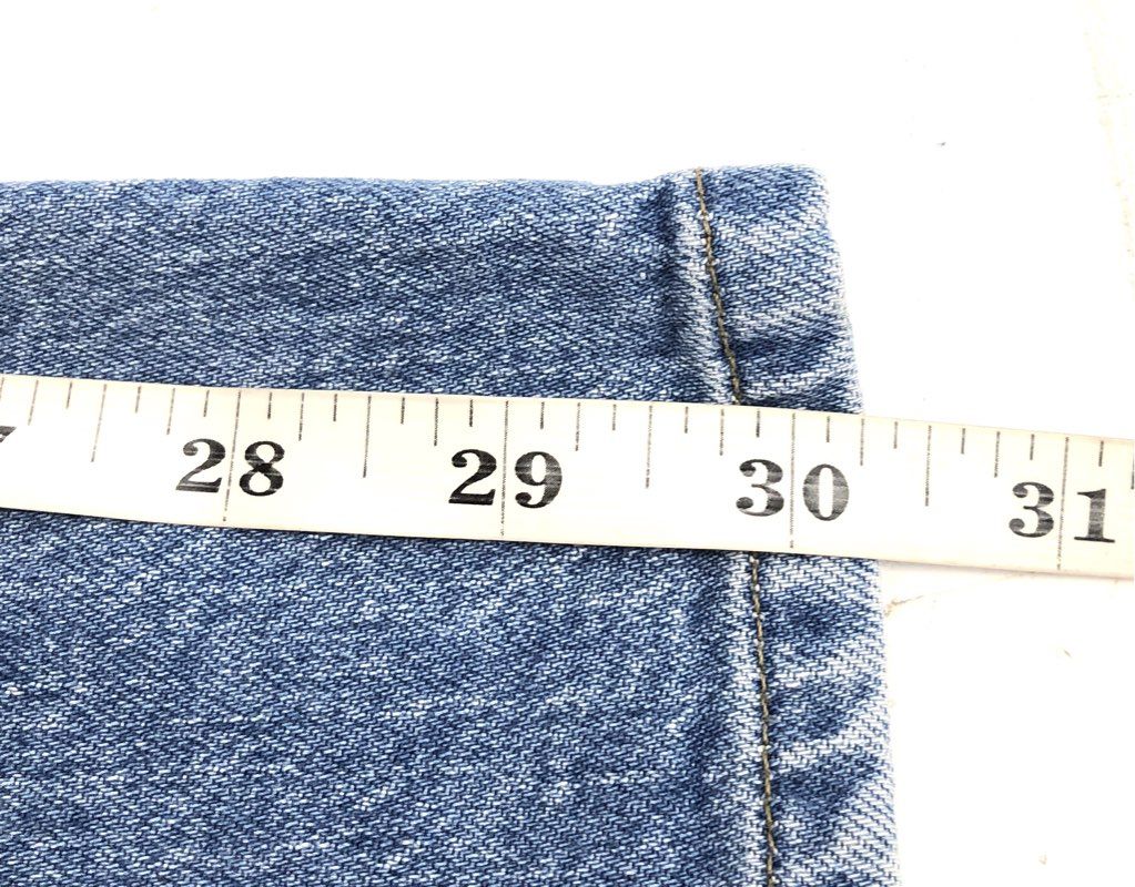 LOFT Women's Blue High Waist Boyfriend Distressed Ripped Knee Jeans Sz 28 6